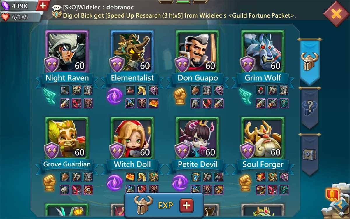 Decent Lords Mobile Account for Sale
